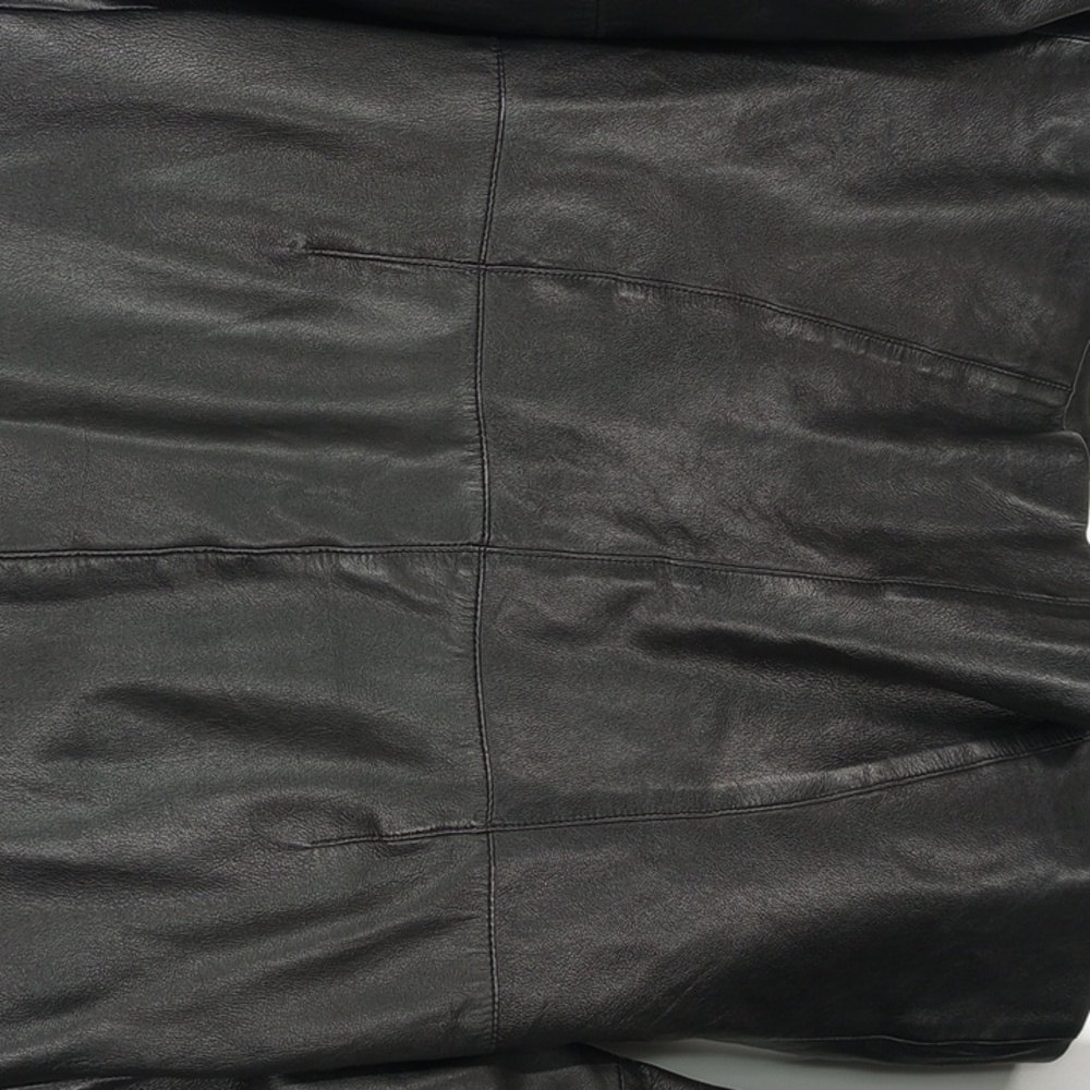 Frenchi Lamb Skin Leather Jacket Blazer Size Large - Picture 10 of 10